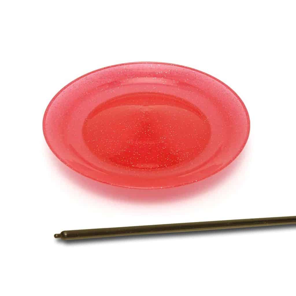 Set Plato Chino MB Escarchado rojo